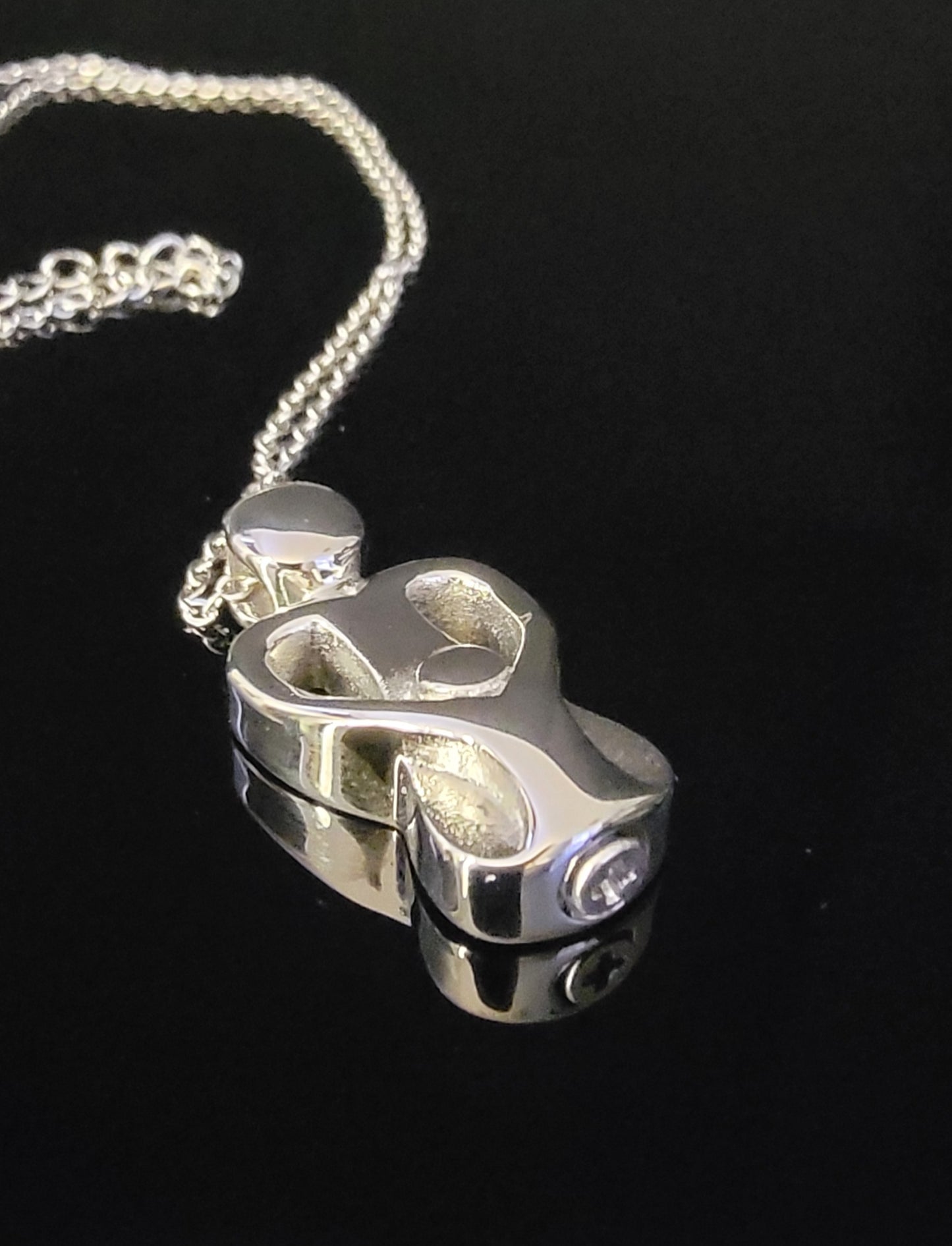 Mother and Child Cremation Urn Necklace for ashes