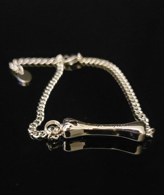 Cremation Urn Dog Bone Bracelet for ashes