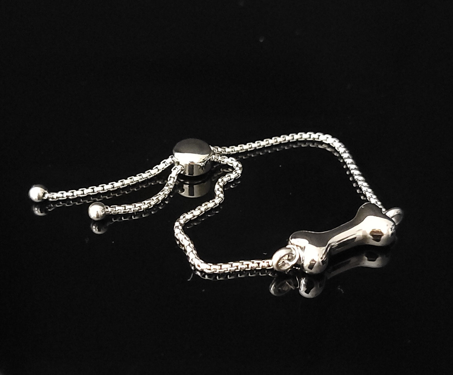 Dog Bone Cremation Urn Bracelet for ashes