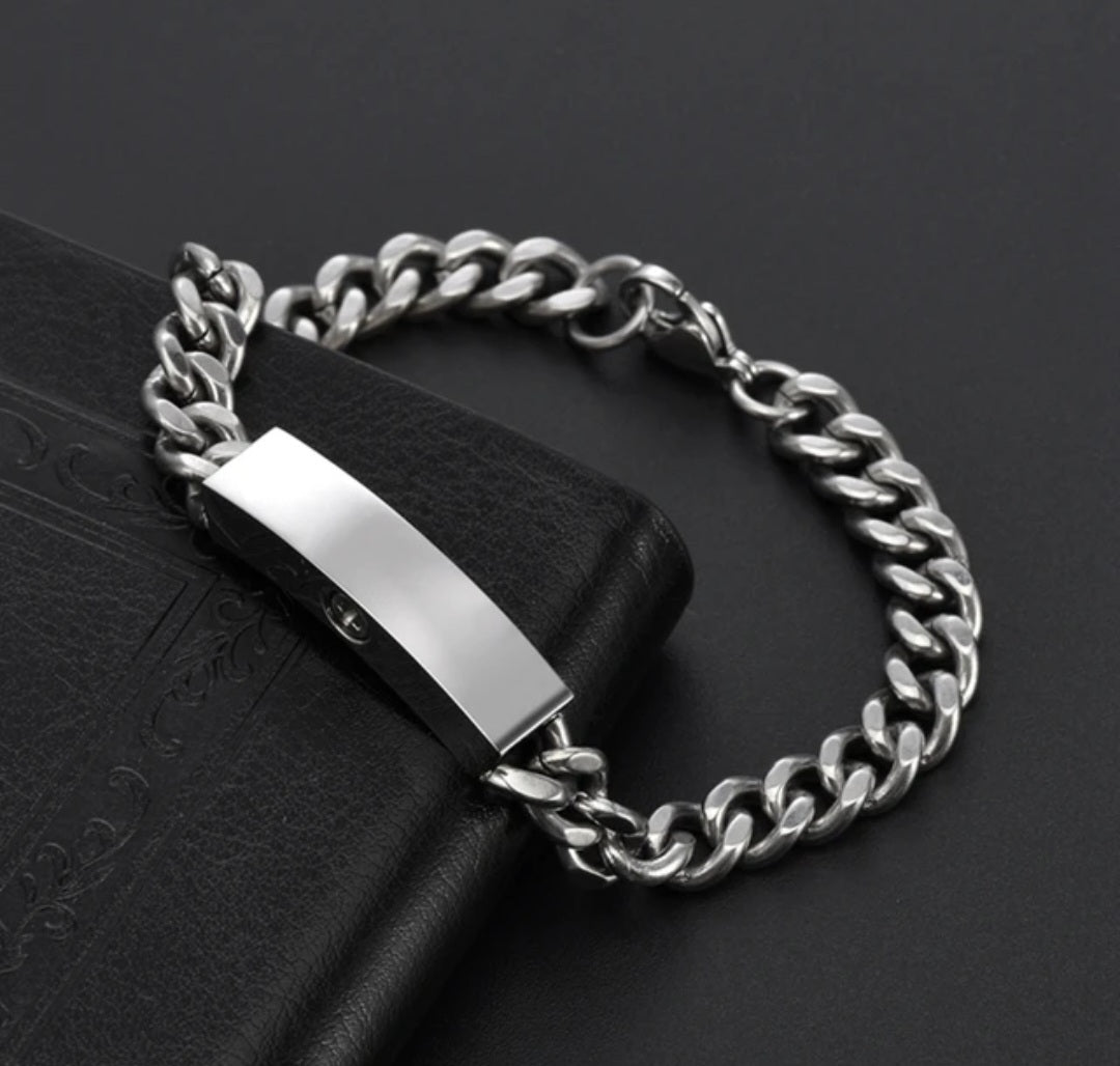 Men's Cremation Urn Bracelet for ashes