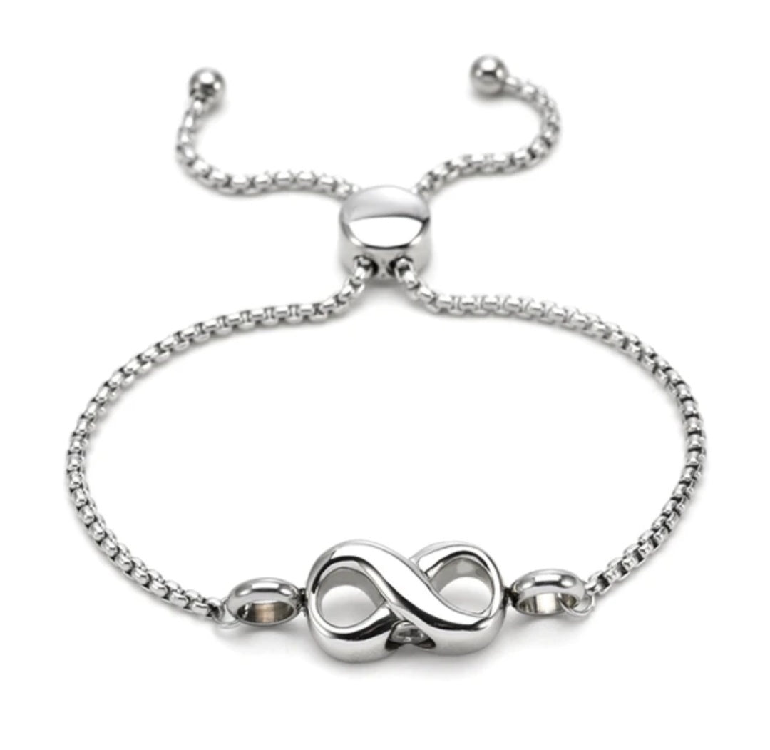 Infinity Cremation Urn Bracelet for ashes